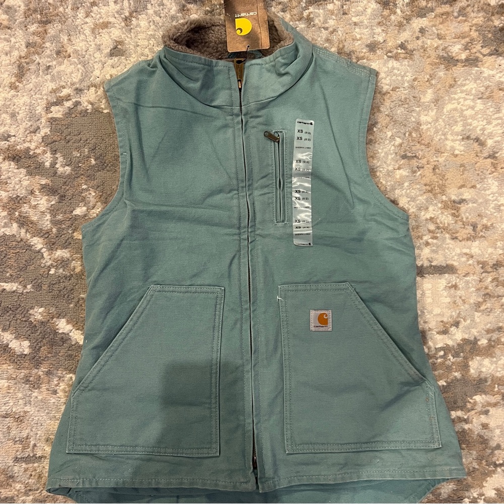 Carhartt Sherpa Lined Duck Vest
